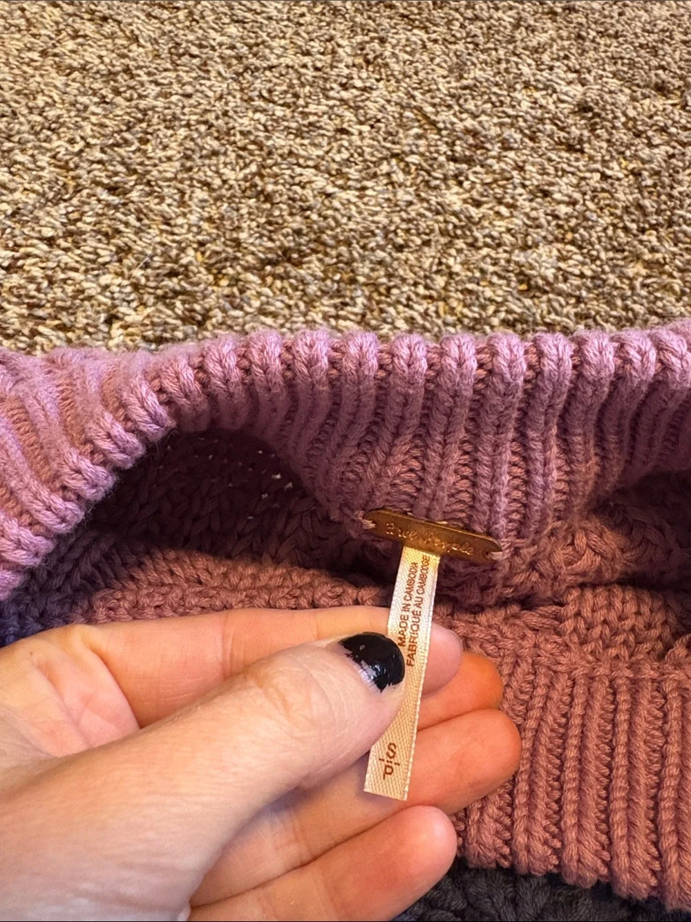 Free People Frankie Cable Knit Sweater